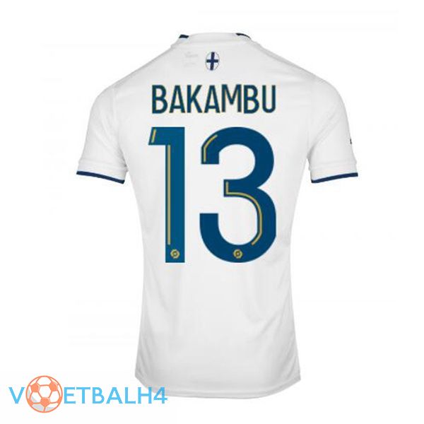 Olympique de Marseille (BAKAMBU 13) voetbal jerseys thuis wit 2022-2023