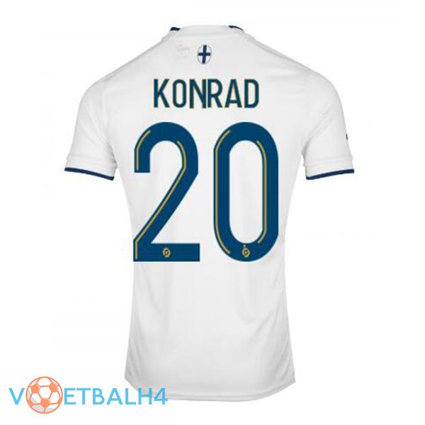 Olympique de Marseille (KONRAD 20) voetbal jerseys thuis wit 2022-2023