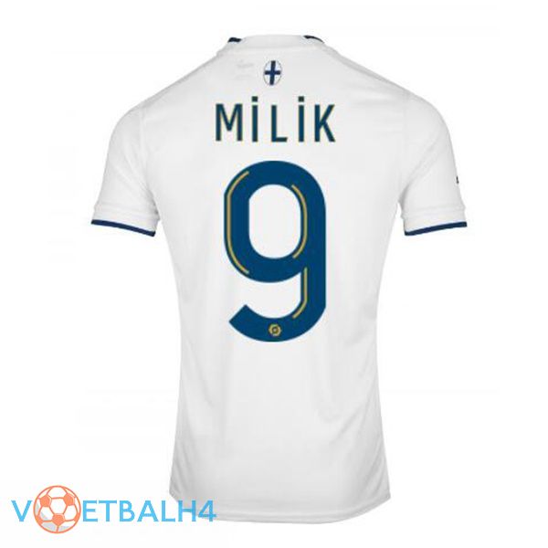 Olympique de Marseille (MILIK 9) voetbal jerseys thuis wit 2022-2023