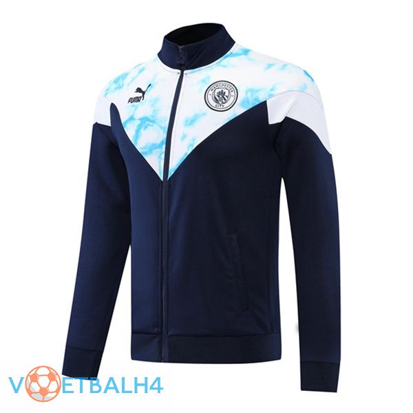 Manchester City trainingsjack blauw koninklijk 2022/2023