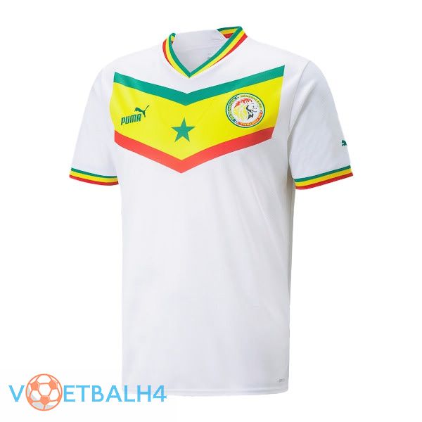 Senegal jersey thuis wit wereldbeker 2022