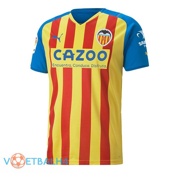 Valencia CF voetbal jersey derde geel 2022/2023