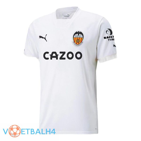 Valencia CF voetbal jerseys thuis wit 2022-2023