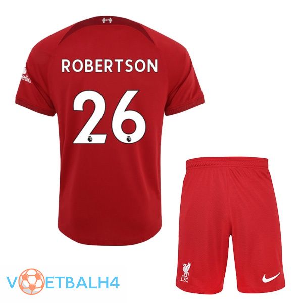 FC Liverpool (ROBERTSON 26) jersey thuis kinderen rood 2022/2023