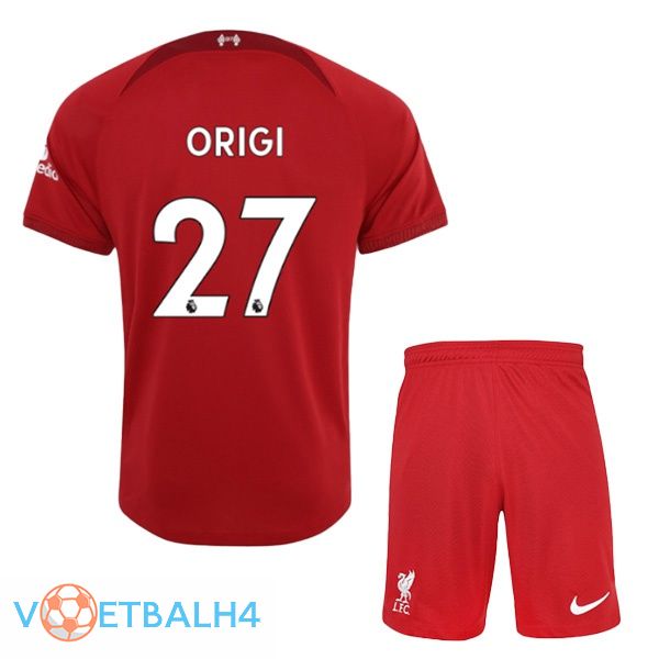 FC Liverpool (ORIGI 27) jersey thuis kinderen rood 2022/2023