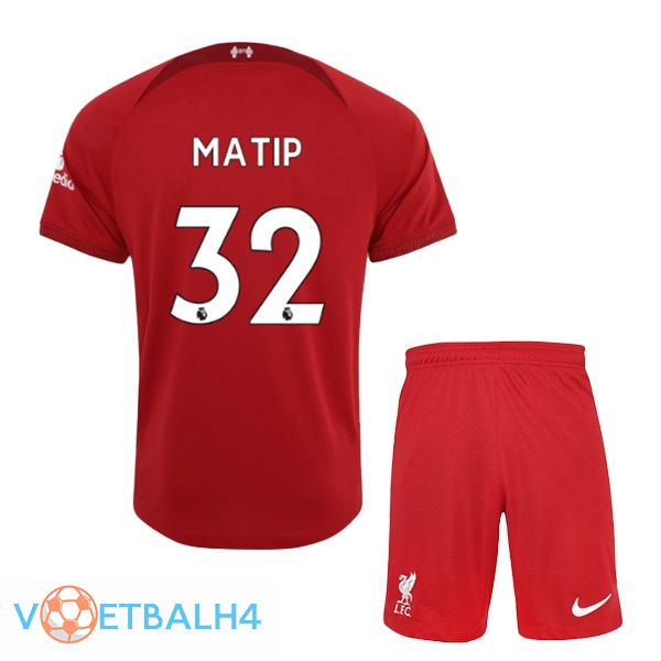 FC Liverpool (MATIP 32) jersey thuis kinderen rood 2022/2023