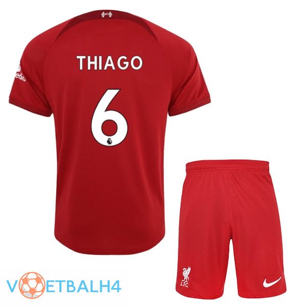 FC Liverpool (THIAGO 6) jersey thuis kinderen rood 2022/2023