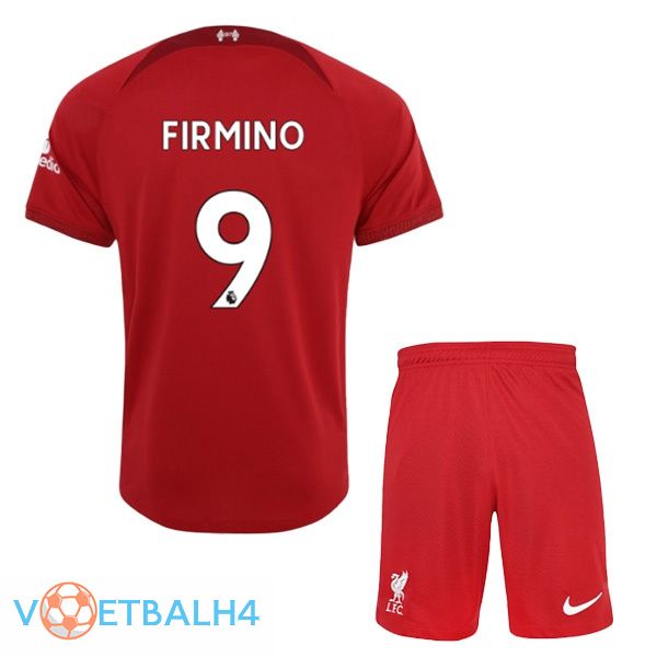 FC Liverpool (FIRMINO 9) jersey thuis kinderen rood 2022/2023