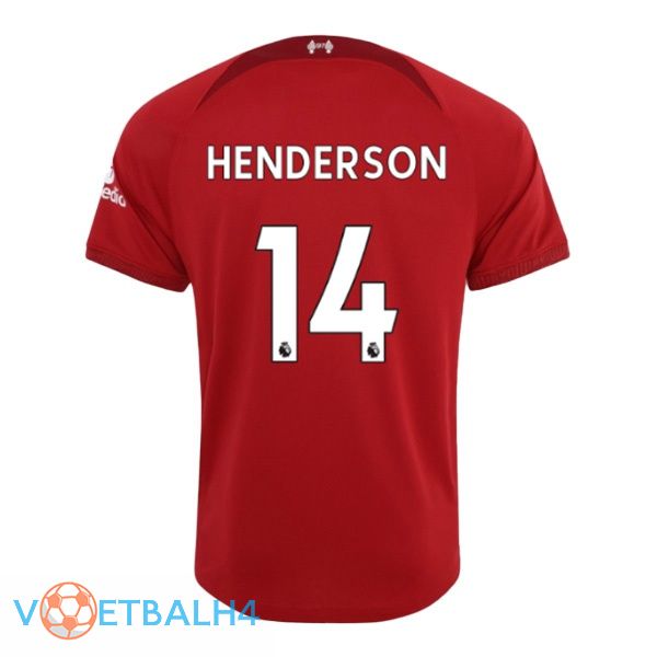 FC Liverpool (HENDERSON 14) jersey thuis rood 2022/2023