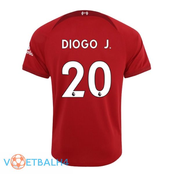 FC Liverpool (DIOGO J. 20) jersey thuis rood 2022/2023