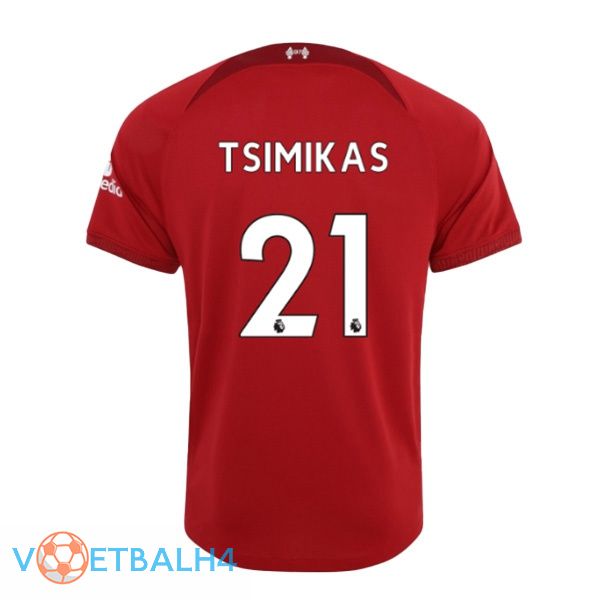 FC Liverpool (TSIMIKAS 21) jersey thuis rood 2022/2023