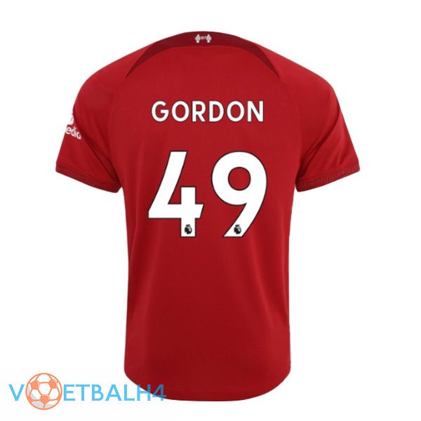 FC Liverpool (GORDON 49) jersey thuis rood 2022/2023