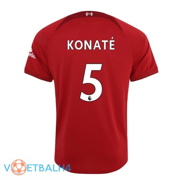 FC Liverpool (KONATE 5) jersey thuis rood 2022/2023