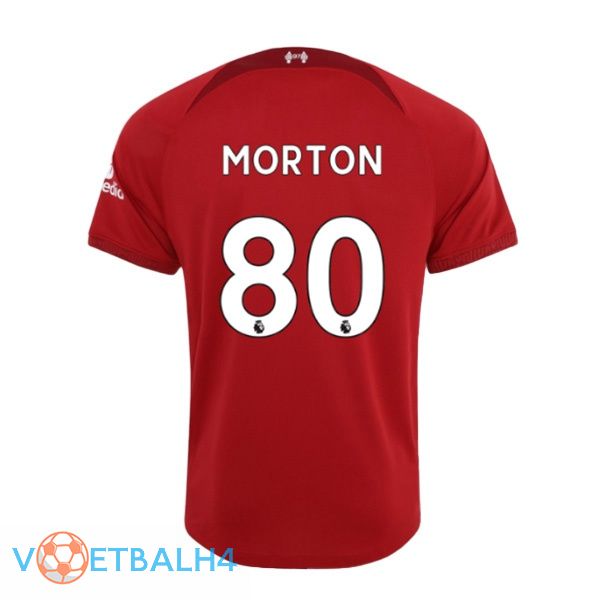 FC Liverpool (MORTON 80) jersey thuis rood 2022/2023