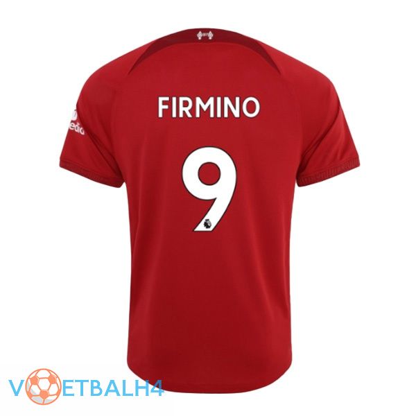 FC Liverpool (FIRMINO 9) jersey thuis rood 2022/2023