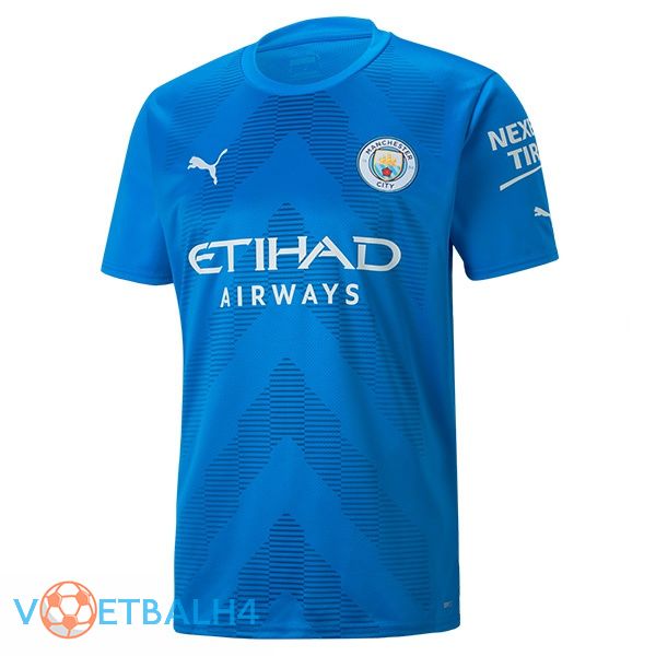 Manchester City jersey doelman blauw 2022/2023