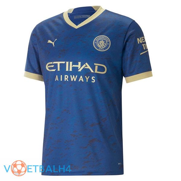 Manchester City voetbal jersey Special blauw 2022/2023