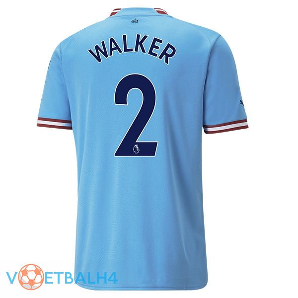 Manchester City (Kyle Walker 2) jersey thuis blauw 2022/2023