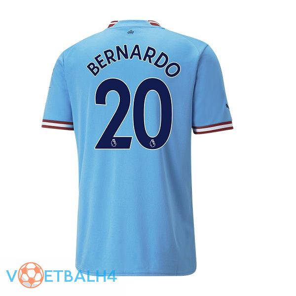 Manchester City (Bernardo Silva 20) jersey thuis blauw 2022/2023