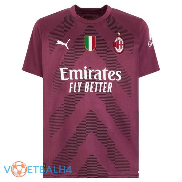 AC Milan doelman voetbal jerseys rood 2022-2023