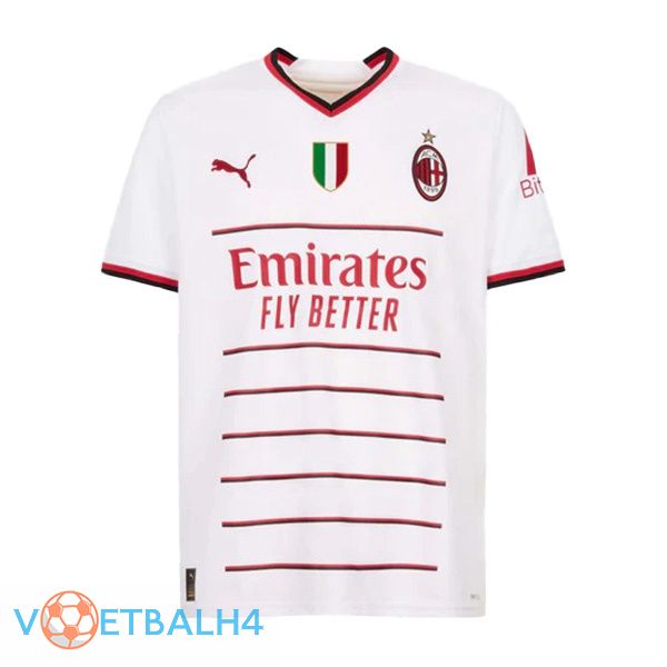 AC Milan voetbal jersey uit wit 2022/2023