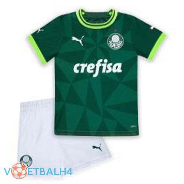 Palmeiras kinderen voetbal jersey thuis groente 2023/2024