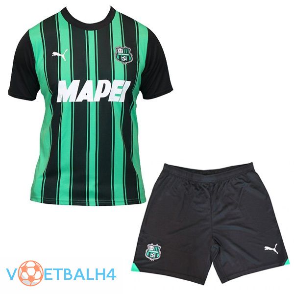 US Sassuolo kinderen thuis voetbal jersey groente 2023/2024