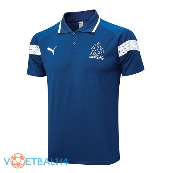 Marseille OM voetbal Polo blauw 2023/2024