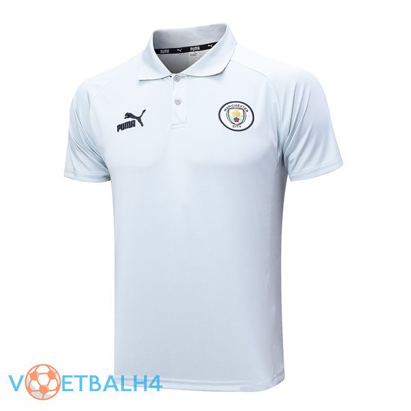 Manchester City voetbal Polo wit 2023/2024