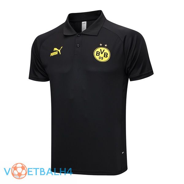 Dortmund BVB voetbal Polo zwart 2023/2024