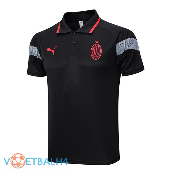 AC Milan voetbal Polo zwart 2023/2024