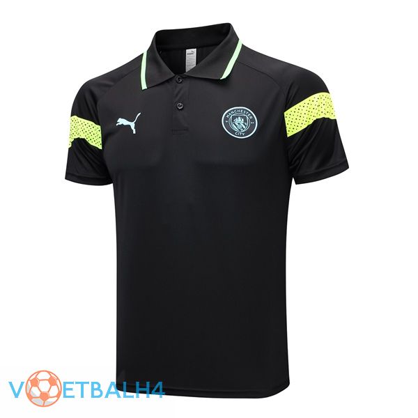 Manchester City voetbal Polo zwart 2023/2024