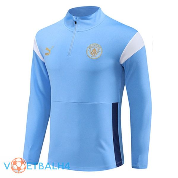 Manchester City Training Sweatshirt blauw 2023/2024