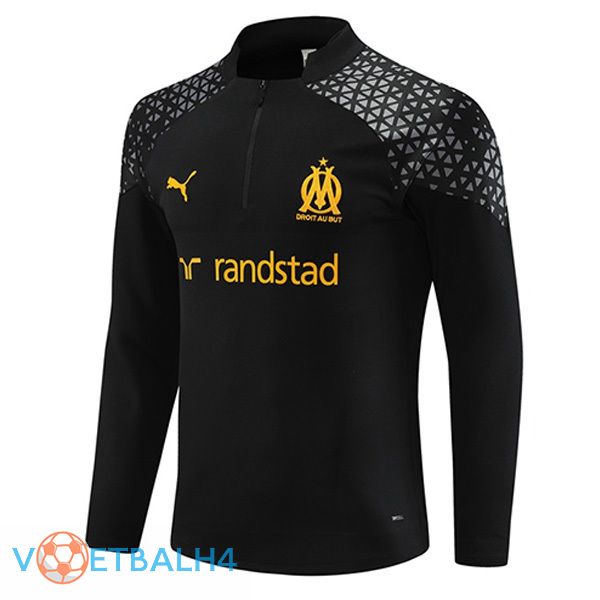 Marseille OM Training Sweatshirt zwart 2023/2024