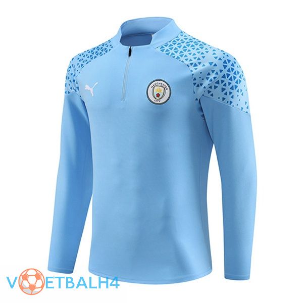 Manchester City Training Sweatshirt blauw 2023/2024