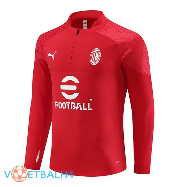 AC Milan Training Sweatshirt rood 2023/2024