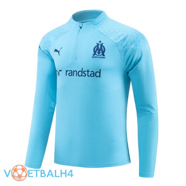 Marseille OM Training Sweatshirt blauw 2023/2024