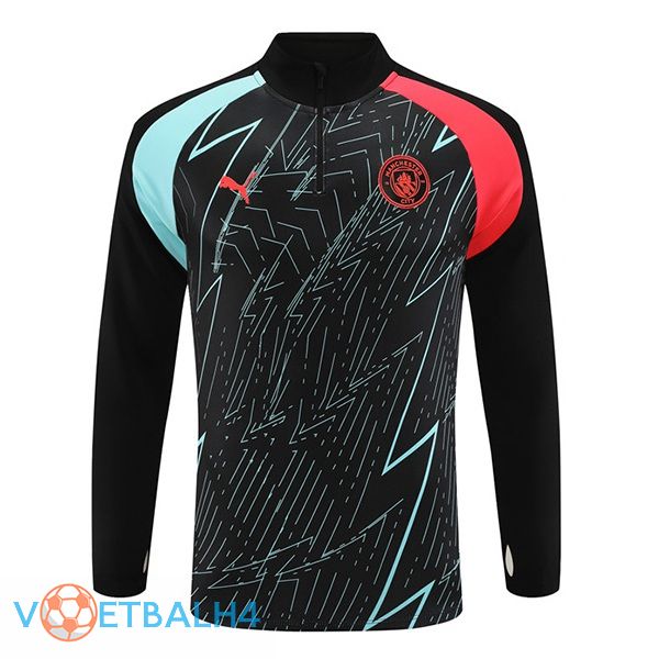 Manchester City Training Sweatshirt zwart 2023/2024