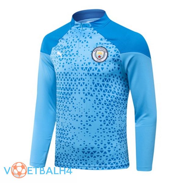 Manchester City Training Sweatshirt blauw 2023/2024