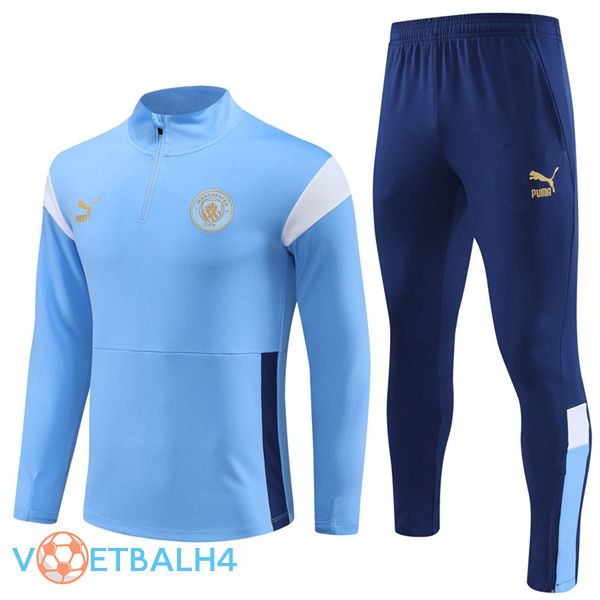 Manchester City trainingspak blauw 2023/2024