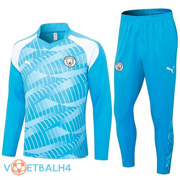 Manchester City trainingspak blauw 2023/2024