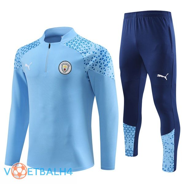 Manchester City trainingspak blauw 2023/2024