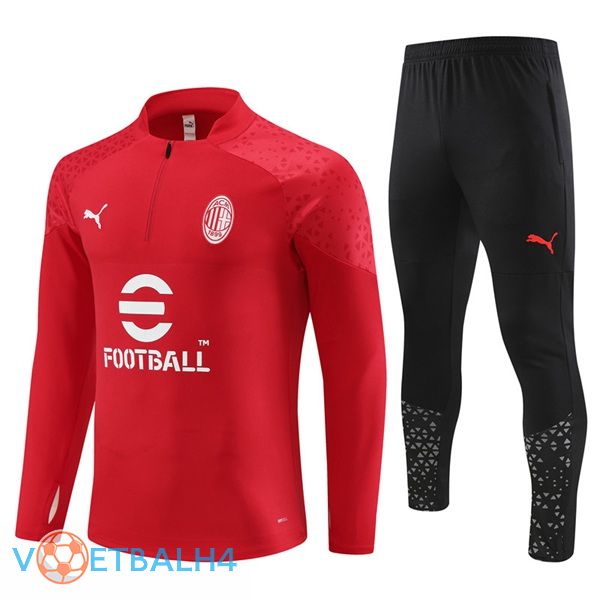 AC Milan trainingspak rood 2023/2024