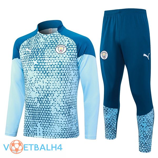 Manchester City trainingspak blauw 2023/2024