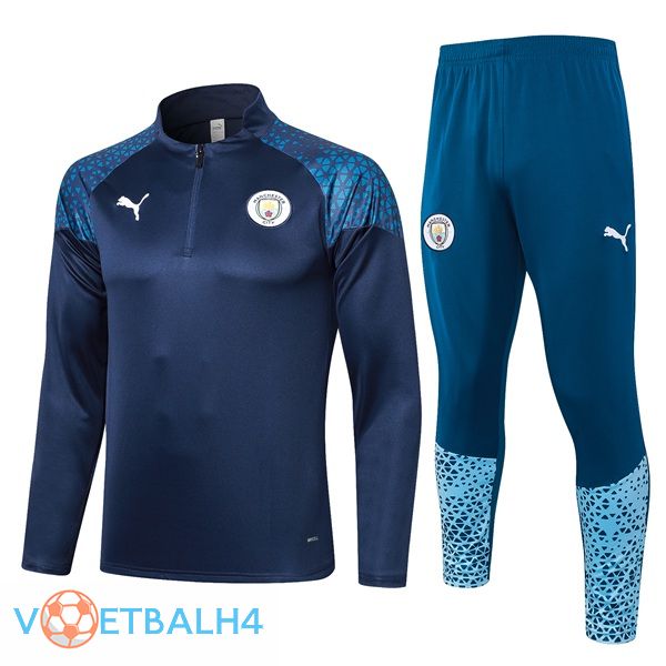 Manchester City trainingspak koninklijk blauw 2023/2024