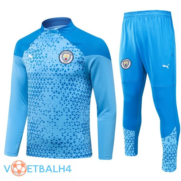 Manchester City trainingspak blauw 2023/2024