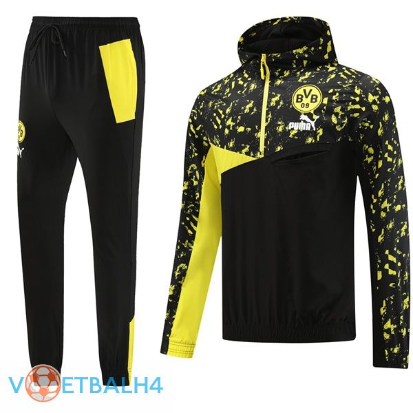 Dortmund BVB trainingspak Windbreaker zwart geel 2023/2024