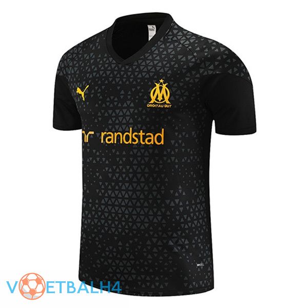 Marseille OM Training T Shirt zwart 2023/2024