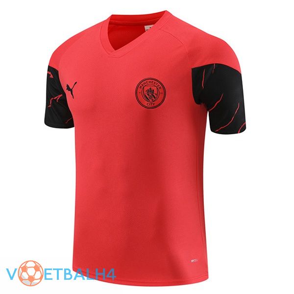 Manchester City Training T Shirt rood 2023/2024