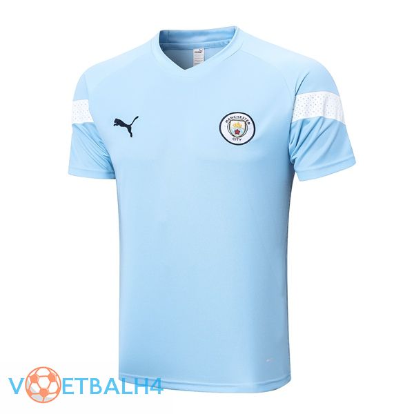 Manchester City Training T Shirt blauw 2023/2024